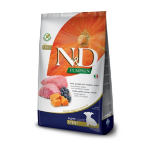 N&D אננס כבש ואוכמניות גור מיני 2.5 קג